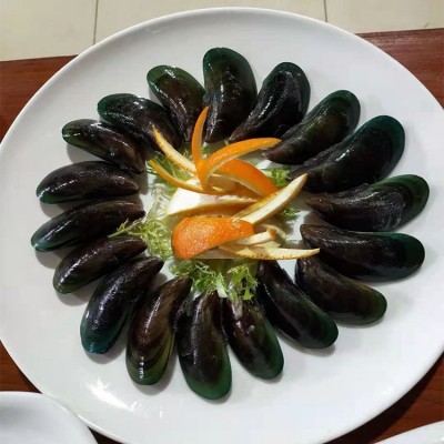 青口贝全壳青口冷冻贻贝海虹贝类烧烤海鲜酒店 自助 烧烤店批发图6