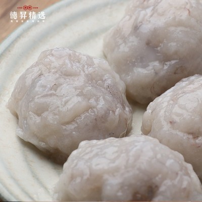 新鲜纯手工虾滑火锅关东煮食材豆捞虾滑墨鱼滑海鲜青虾仁批发150g图4