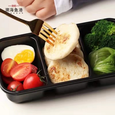 德昇批发零脂肪墨鱼饼 健身代餐即食轻零食高蛋白低脂食品图3
