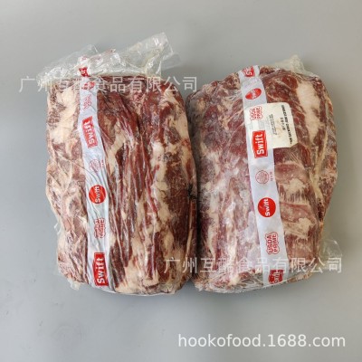 美国969/628厂红标谷饲上脑 原切谷饲牛排 冷冻牛肉 西餐烤肉火锅图3