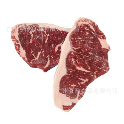 澳洲1265厂黑凤凰安格斯西冷（外脊）雪花牛肉 冷冻牛排 谷饲牛扒图5
