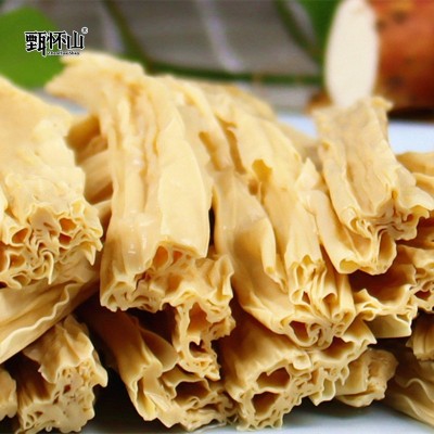『甄怀山』铁棍山药黄豆腐竹 怀山药腐竹 手工艺揭皮 不咸不添加图2