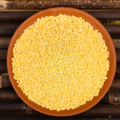 厂家批发农家黄小米5斤 营养月子米 德源鑫压枝穗黄小米2.5kg/袋图4