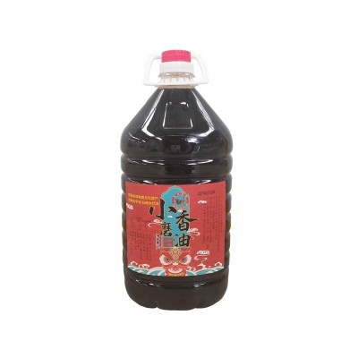 纯芝麻油小磨香油5L大桶包装餐饮驻马店小麻油饭店商用10斤纯香油图4