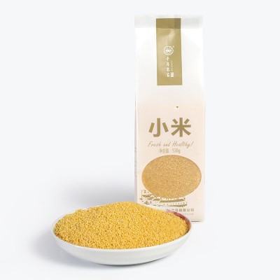 小米530g 月子米 农家自产杂粮 黄小米 批发图2