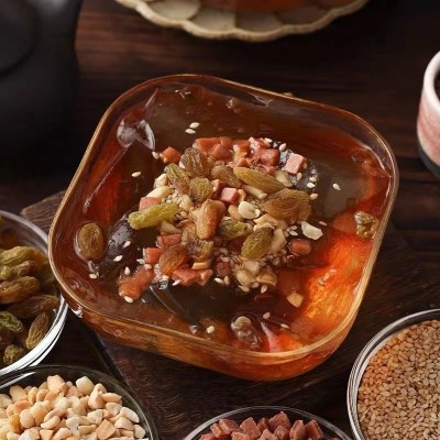 冰凉粉配料夜市摆摊商用家用冰粉制作材料碎葡萄干熟芝麻配套齐全图3