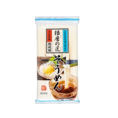 日本播磨乌冬面500g 细挂面500g 荞麦面 450g 日式面条 挂面 煮面图2
