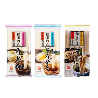 日本播磨乌冬面500g 细挂面500g 荞麦面 450g 日式面条 挂面 煮面图1
