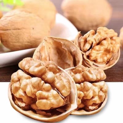 新货新疆特产阿克苏185纸皮核桃 薄皮核桃 新疆纸皮核桃散装批发图2