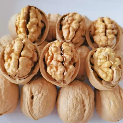 批发新疆185纸皮核桃肉饱满手捏即开手剥 185核桃 新疆薄皮核桃图5