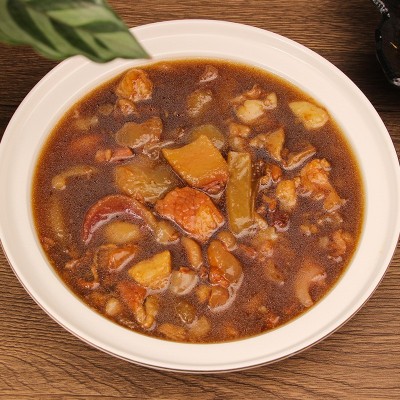 简装即食筋头巴脑 腌制牛肉牛筋料汤500g/袋饭店餐饮店即食食材图3