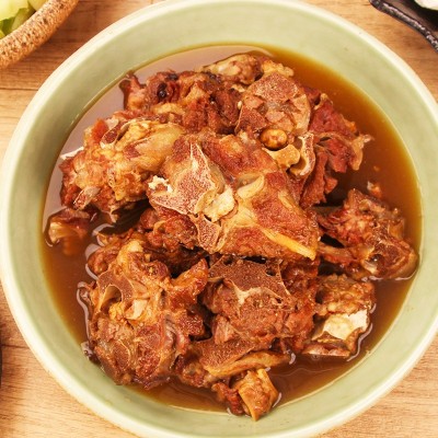 北京风味羊蝎子熟食地道西北新鲜羊肉1000克加热即食煲汤火锅食材图4