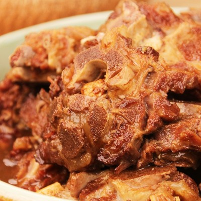 北京风味羊蝎子熟食地道西北新鲜羊肉1000克加热即食煲汤火锅食材图2