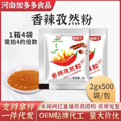 厂家现货批发样品小包香辣孜然粉调味料 炸鸡排外卖撒料烧烤蘸料