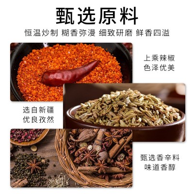 厂家现货批发样品小包香辣孜然粉调味料 炸鸡排外卖撒料烧烤蘸料图3