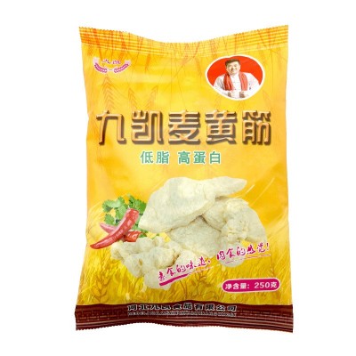 九凯麦黄金250g片状干面筋素肉干货素食可火锅炖菜凉拌烧烤高蛋白图5