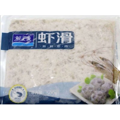 鲜美来虾滑500g 虾滑 鲜美来虾滑500g 火锅食材虾滑