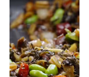 外婆菜——我咽着口水做完了这道菜！