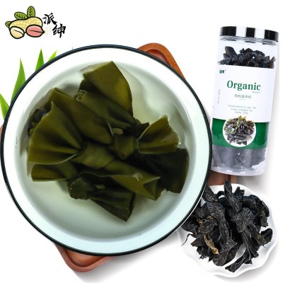 工厂一手水产海鲜干货海带结罐装有机农产品送礼好物130g 海带结