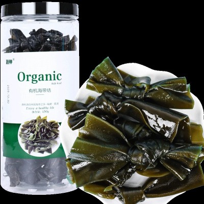 工厂一手水产海鲜干货海带结罐装有机农产品送礼好物130g 海带结图4