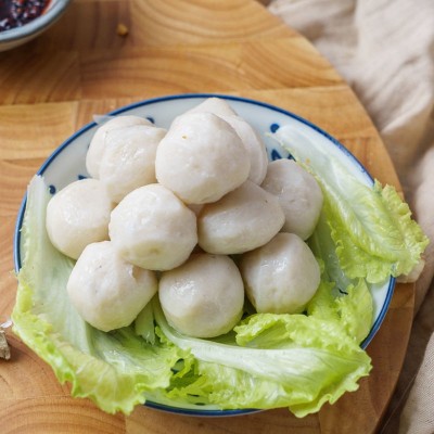 潮汕达濠鱼丸烧烤鱼蛋汕头那哥鱼丸火锅食材丸批发麻辣烫串串500g图3