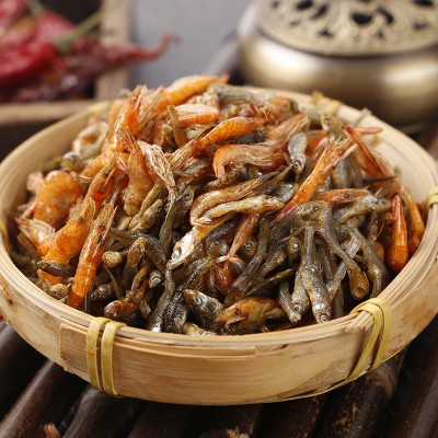 下饭菜小鱼小虾 个大干净混合鱼虾适合社区平台餐饮酒店超市配送图3