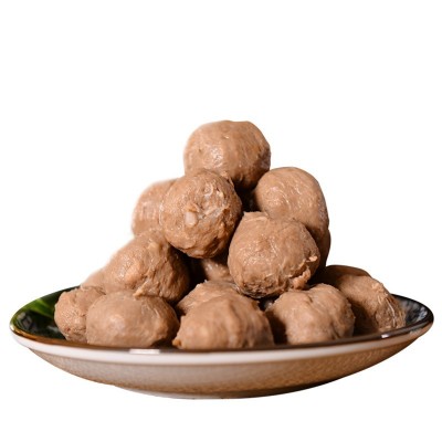 【潮欣】潮汕手打牛筋丸500g 牛肉丸火锅底料 烧烤食材 厂家直销图3