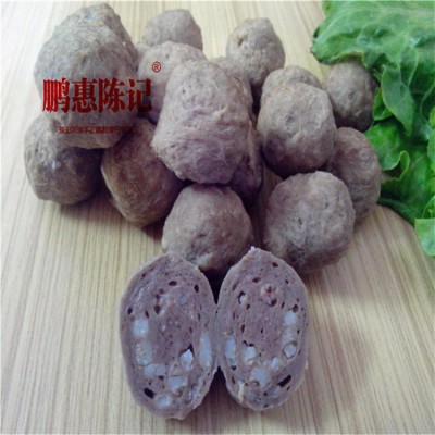 鹏惠食品牛筋丸潮汕风味关东煮冷冻食品批发汕头特产牛肉丸美食厂图2