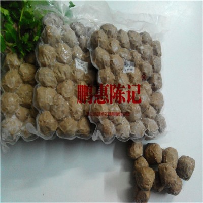 鹏惠食品牛筋丸潮汕风味关东煮冷冻食品批发汕头特产牛肉丸美食厂