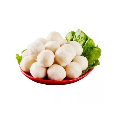 牛丸匠潮汕美食鲜鱼丸白袋装500g烧烤油炸火锅打边炉食材批发代发图3
