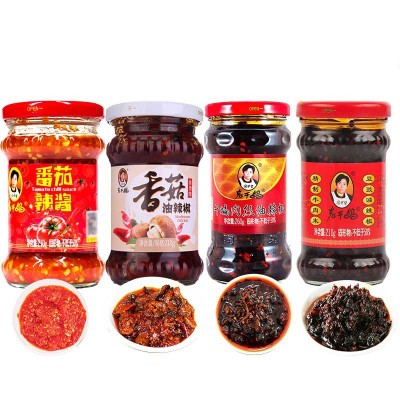 老干妈风味豆豉280g*9牛肉末210g*9肉丝豆豉风味鸡油辣椒280g包邮图5
