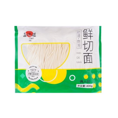 厂家批发鲜面条400g袋装生鲜面方便速食半干面条学生早餐面条现货图5