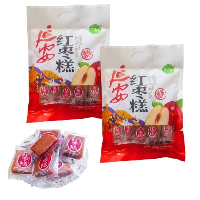 红枣糕延安特产陕北零食夹心果糕儿童山楂糕独立小袋包装袋装食品