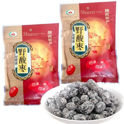 延安忆思源陕北特产老枪零食酸味枣子无核野酸枣酸甜枣子蜜枣贡枣图3