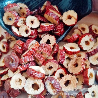 整箱20斤新疆红枣圈，中个灰枣枣圈各种食品原料大量现货图4