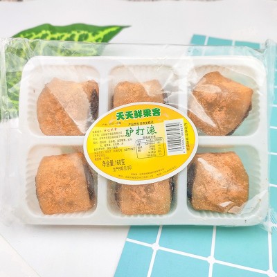 160g盒装6枚驴打滚糯米糍即食糯米麻薯手工驴打滚东北大妈驴打滚图3