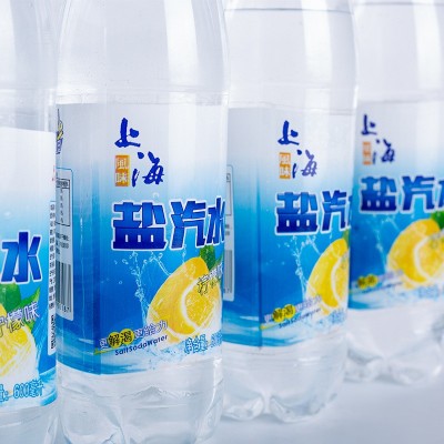 10箱上海风味盐汽水整箱600ml 24瓶柠檬味夏季碳酸饮料整箱批特价图3