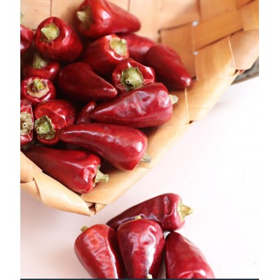 子弹头干辣椒red pepper皱皮椒微辣特香火锅底料调味品图4