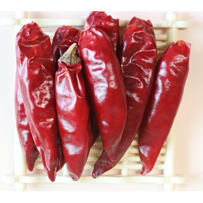 新一代朝天干辣椒red pepper皱皮椒微辣特香火锅底料调味品图2