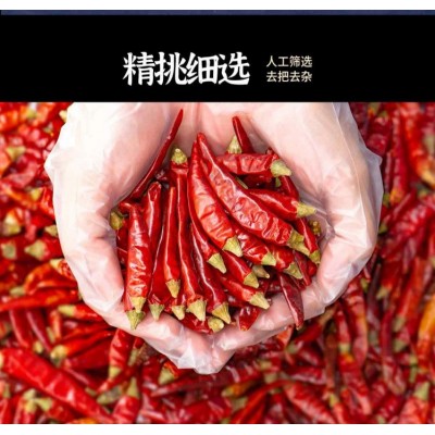 七星干辣椒red pepper皱皮椒微辣特香火锅底料调味品图2