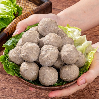 潮汕王厂家批发牛肉丸牛筋丸火锅食材烧烤麻辣烫关东煮抖音爆款图2