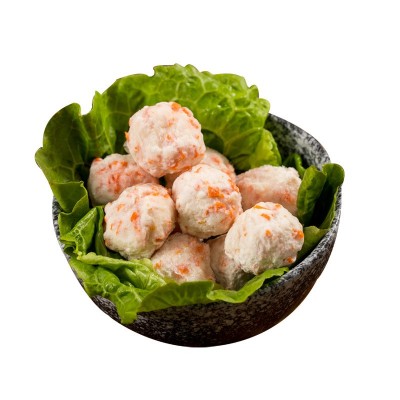 潮汕新鲜海虾丸产鲜虾球火锅丸子500g关东煮食材烧烤速冻食材食品图4