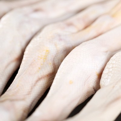 新鲜冷冻生鲜鹅掌鹅副产品鹅爪散养鹅餐厅饭店速冻食品现货可批发图2