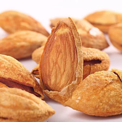 纸皮开口巴旦木散装奶香椒盐味盐焗无胶手剥NP扁桃仁250g炒货干果图2