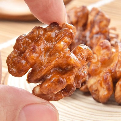 新货琥珀核桃仁批发 坚果干果核桃肉孕妇儿童 小零食小吃 休闲食品图3