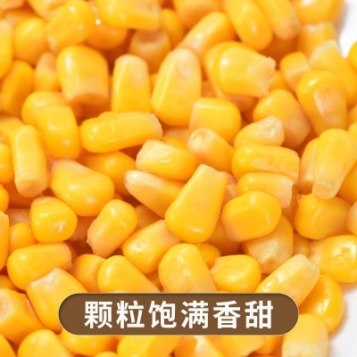 甜玉米粒即食罐装免煮熟玉米代餐沙拉榨汁烘焙罐头商用批发工厂厂图2