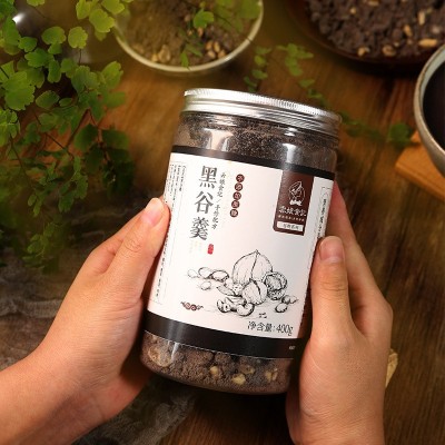 无蔗糖黑谷羹 核桃桑葚粉黑芝麻糊代餐粉 营养早餐冲饮食品黑谷羹图3