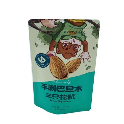 三只松鼠手剥杏仁巴旦木120g特产炒货扁桃仁坚果休闲零食整箱批发图5