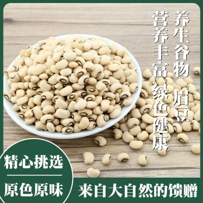 黑嘴眉豆豆五谷杂粮 白豇豆白饭豆眉豆批发 五谷杂粮供应散装