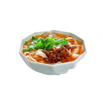 华统刀削面鲜面条手工面条半干面刀削面素食拉面非挂面400克包邮图3